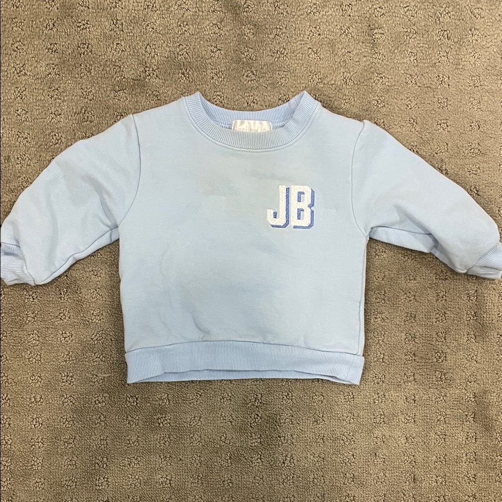 JB Light Blue Kids Sweatshirt